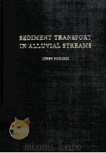 SEDIMENT TRANSPORT IN ALLUVIAL STREAMS（1974 PDF版）
