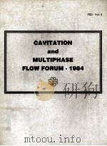 CAVITATION AND MULTIPHASE FLOW FORUM 1984（1984 PDF版）