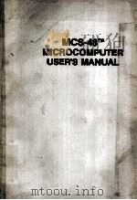 MCS-48TM MICROCOMPUTER USER'S MANUAL     PDF电子版封面     