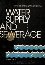 WATER SUPPLY AND SEWERAGE FIFTH EDITION   1979  PDF电子版封面  0070609292   