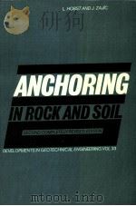 ANCHORING IN ROCK AND SOIL SECOND COMPLETELY REVISED EDITION（1983 PDF版）
