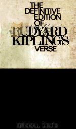 Rudyard Kipling's Verse   1940  PDF电子版封面  0340011572   