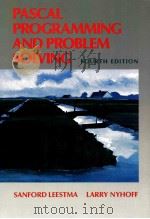 PASCAL PROGRAMMING AND PROBLEM SOLVING FOURTH EDITION   1993  PDF电子版封面     
