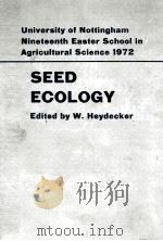 SEED ECOLOGY     PDF电子版封面    W.HEYDECKER 