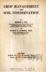 CROP MANAGEMENT AND SOIL CONSEVATION（ PDF版）