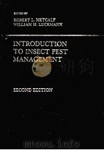 INTRODUCTION TO INSECT PEST MANAGEMENT SECOND EDITION     PDF电子版封面    ROBERT L.METCALF 