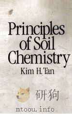 PRINCIPLES OF SOIL CHEMISTRY     PDF电子版封面     