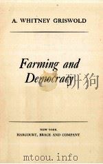FARMING AND DEMOCRACY     PDF电子版封面     