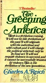 THE GREENING OF AMERICA   1971  PDF电子版封面     