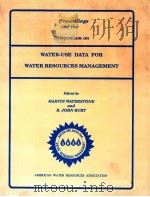 PROCEEDINGS OF THE SYMPOSIUM ON WATER-USE DATA FOR WATER RESOURCES MANAGEMENT（ PDF版）