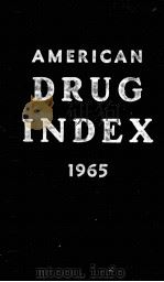 AMERICAN DRUG INDEX1965（ PDF版）