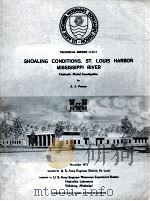 SHOALING CONDITIONS ST.LOUIS HARBOR MISSISSIPPI RIVER   1972  PDF电子版封面     