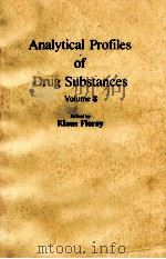 ANALYTICAL PROFILES OF DRUG SUBSTANCES VOLUME 8   1979  PDF电子版封面  0122608089   
