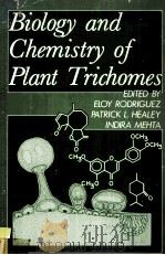 BIOLOGY AND CHEMISTRY OF PLANT TRICHOMES（ PDF版）