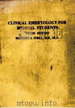 CLINICAL FMBRYOLOGY FOR MEDICAL STUDENTS THIRD EDITION（ PDF版）