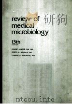 REVIEW OF MEDICAL MICROBIOLOGY 13TH EDITION     PDF电子版封面     