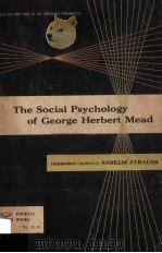 The Social Psychology of George Herbert Mead（1956 PDF版）
