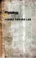 PHYCOLOGY ROBERT EDWARD LEE     PDF电子版封面     