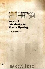 INTRODUCTION TO MODERN MYCOLOGY BOLUME 7（ PDF版）