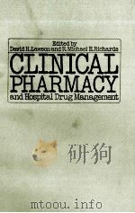 CLINICAL PHARMACY AND HOSPITAL DRUG MANAGEMENT（ PDF版）