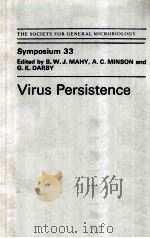 VIRUS PERSISTENCE     PDF电子版封面    G.K.DARBY 