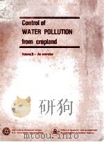 CONTROL OF WATER POLLUTION FROM CROPLAND VOLUME II-AN OVERVIEW JUNE 1976（1976 PDF版）