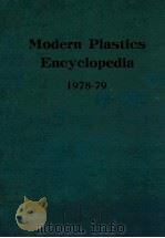 MODERN PLASTICS ENCYCLOPEDIA INTERNATIONAL ADVERTISING SUPPLEMENT 1978-79   1979  PDF电子版封面     