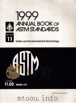 1999 ANNUALBOOK OF ASTM STANDARDS SECITION11   1999  PDF电子版封面  080312712X   
