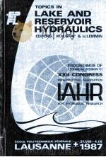LAKE AND RESERVOIR HYDRAULICS PROCEEDINGS OF TECHNICAL SESSION C1   1987  PDF电子版封面     