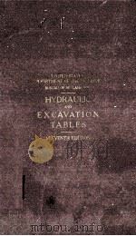 Hydraulic and Excavation Tables ELEVENTH EDITION（1957 PDF版）