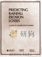 PREDICTING RAINFALL EROSION LOSSES（1978 PDF版）