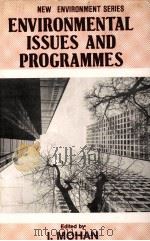 ENVIRONMENTAL ISSUES AND PROGRAMMES（1989 PDF版）