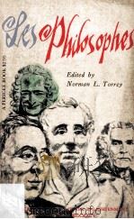 Les Philosophes   1960  PDF电子版封面    Norman L.Torrey 