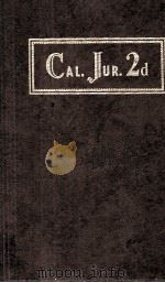 California Jurisprudence Second Edition Volume 20 Executors and Administrators 1-658   1955  PDF电子版封面    The Editorial Staff of The Pub 