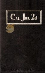 California Jurisprudence Second Edition Volume 10 Cemeteries To Compounding Crimes   1953  PDF电子版封面     