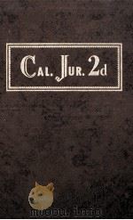 California Jurisprudence Second Edition Volume 51 Venue To Waters 1-423（1959 PDF版）