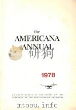 THE AMERICANA ANNUAL 1978   1978  PDF电子版封面  0717202097   