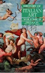 HISTORY OF ITALIAN ART VOLUME TWO   1994  PDF电子版封面  0745606946;0745606954;0745613640   