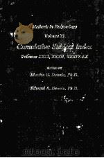 METHODS IN ENZYMOLOGY VOLUME 75 CUMULATIVE SUBJECT INDEX VOLUMES XXXI XXXII XXXIV-LX（ PDF版）