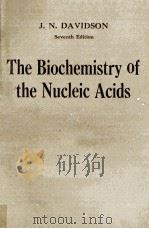 THE BIOCHEMISTRY OF THE NUCLEIC ACIDS SEVENTH EDITION     PDF电子版封面     