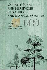 VARIABLE PLANTS AND HERBIVORES IN NATURAL AND MANAGED SYSTEMS（ PDF版）