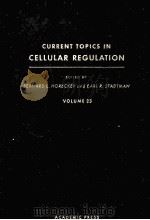 CURRENT TOPICS IN CELLULAR REGULATION VOLUME 23     PDF电子版封面    BERNARD L.HORECHER AND EARL R. 