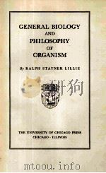 GENERAL BIOLOGY AND PHILOSOPHY OF ORGANISM（ PDF版）