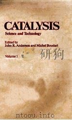 CATALYSIS SCIENCE AND TECHNOLOGY VOLUME 1（ PDF版）