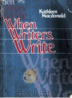 WHEN WRITERS WRITE（ PDF版）