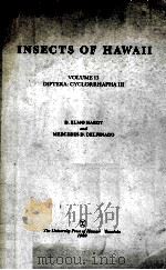 INSECTS OF HAWAII VOLUME 13 DIPTERA:CYCLORRHAPHA III（ PDF版）