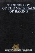 TECHNOLOGY OF THE MATERIALS OF BAKING（ PDF版）