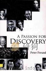 A PASSION FOR DISCOVERY     PDF电子版封面     