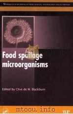 FOOD SPOILAGE MICROORGANISMS（ PDF版）