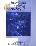 STUDY GUIDE FOR USE WITH SOCIOLOGY AN INTRODUCTION SIXTH EDITION   1999  PDF电子版封面    KENICK S.THOMPSON 